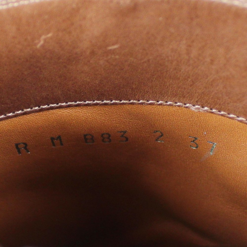 New Valentino Garavani Embossed Leather Bootie, Brown, EU 37 - Picture 10 of 12